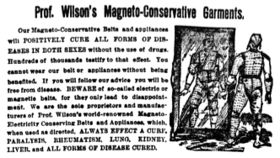Advertisement in the New York Sun (1894)