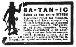 Sa-Tan-Ic (advert) - Meade Co. News (Meade, KS) - 1914-12-10.jpg