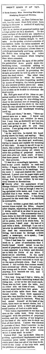 Samuel P. Fall (of Lebanon, Me) - 1898-07-27 - Portland Daily Press (Portland, ME), p. 6.jpg