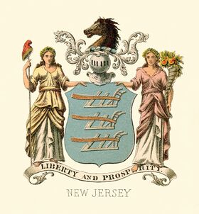 Coat of Arms of New Jersey (illustrated, 1876).jpg
