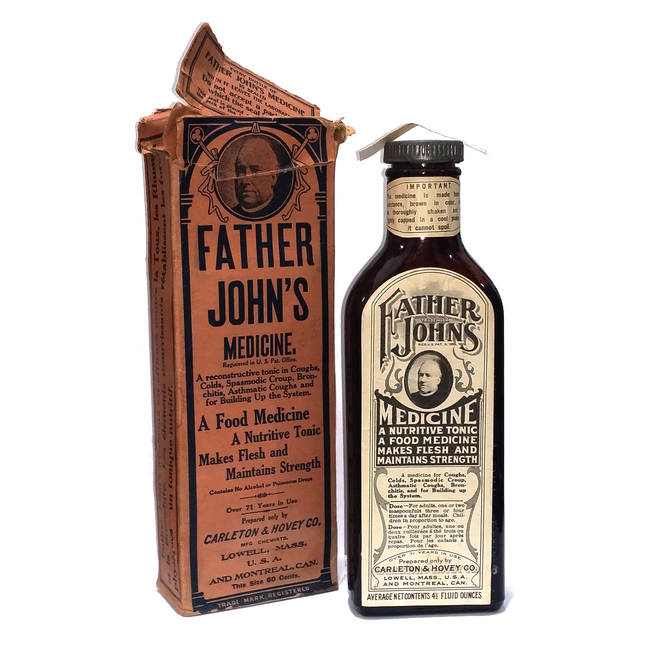 John's father. Carumm made for Medicine.