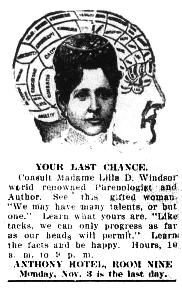 File:Lilla D. Windsor - Brenham Daily Banner-Press (30.185, p. 4) - 1913-10-31.png