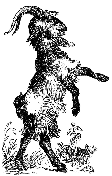 File:Lorenz Frølich - Goat (from Frolich's Picture Book, 1868).png
