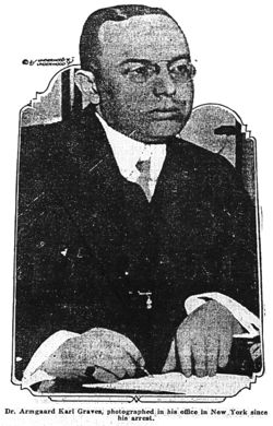 Armgaard Karl Graves - news photo, 1916.jpg