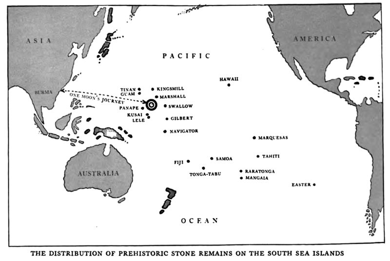 File:James Churchward, Lost Continent of Mu (1926) - The Distribution of Prehistoric Stone Remains on the South Sea Islands, p. 62.jpg