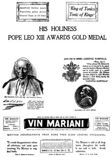 "His Holiness Pope Leo XIII Awards Gold Medal" (1900)