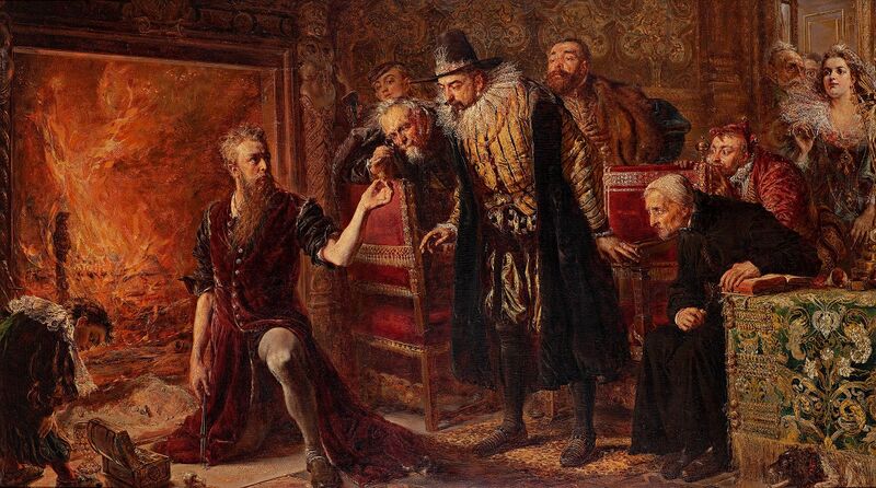File:Matejko, Jan - Alchemik Sedziwoj (1867) - Art Museum Łódź.jpg