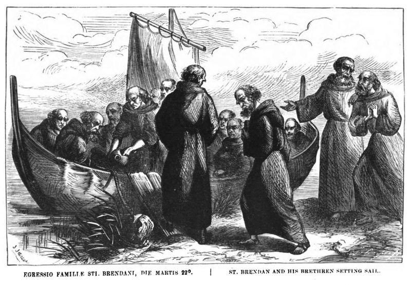 File:Saint Brendan and his brethren setting sail.jpg