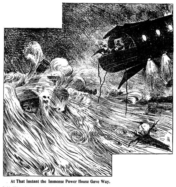 File:Edison's Conquest of Mars (1898) - At That Instant the Immense Power House Gave Way - illo. by G.Y. Kaufman.jpg
