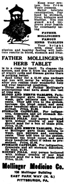 File:Father Mollinger's Famous Herb Tablets - Minn. Irish Standard (35.28, p. 8) - 1920-06-18.jpg