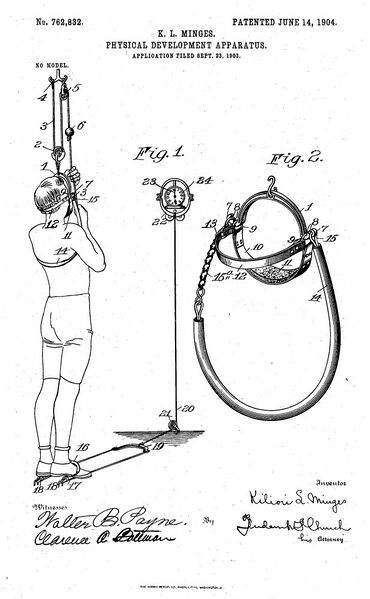 File:US 762,832 - 1904-06-14 - Physical Development Apparatus, K. Leo Minges.jpg