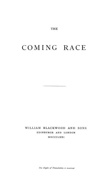 File:The Coming Race (1871 novel) - title page.jpg