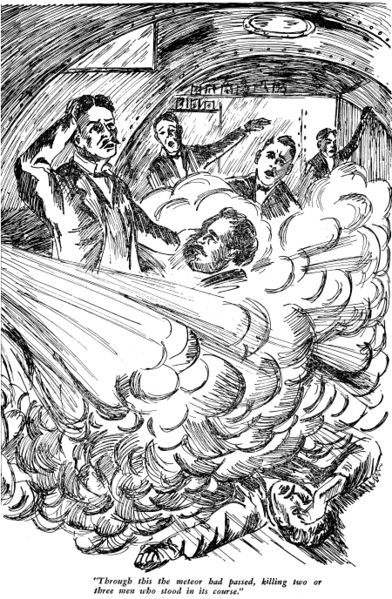 File:Edison's Conquest of Mars (1947) - Through this the meteor had passed - illo. by Bernard Manley Jr.jpg