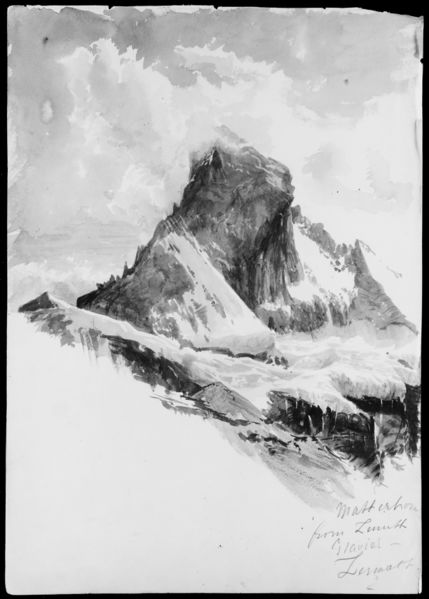 File:John Singer Sargent - 1870 - Matterhorn from Zmutt Glacier, Zermatt.jpg