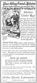 "What better Gift can you present than HEALTH - BEAUTY - VITALITY" (Dec. 1922)