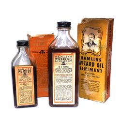 Hamlin's Wizard Oil - boxes, bottles.jpg