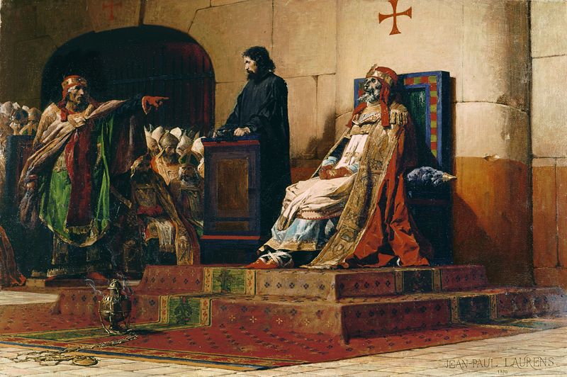 File:Jean Paul Laurens - Le Pape Formose et Etienne VI - Concile Cadavérique de 897 (1870).jpg