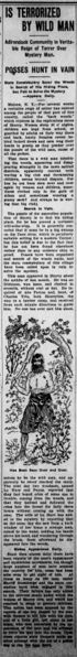File:Wild Man (of the Woods, New York) - 1921-12-23 - L'Anse Sentinel (L' Anse, MI), p. 15.jpg