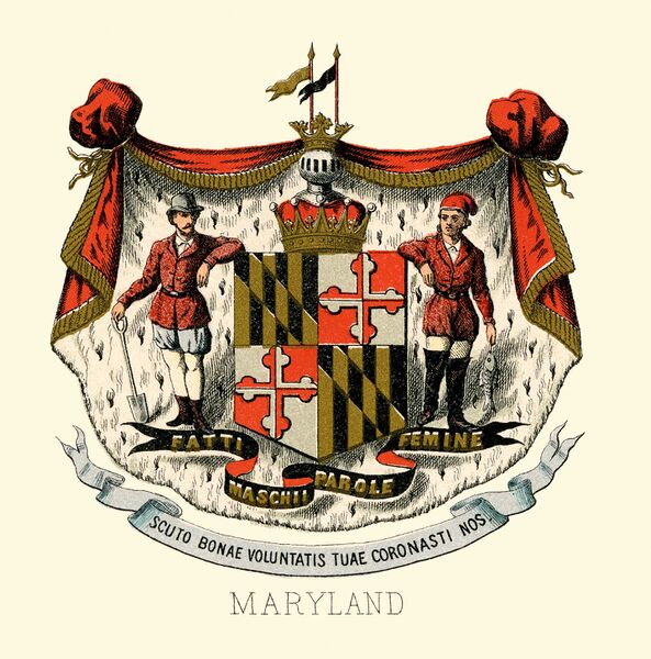 File:Coat of Arms of Maryland (illustrated, 1876).jpg