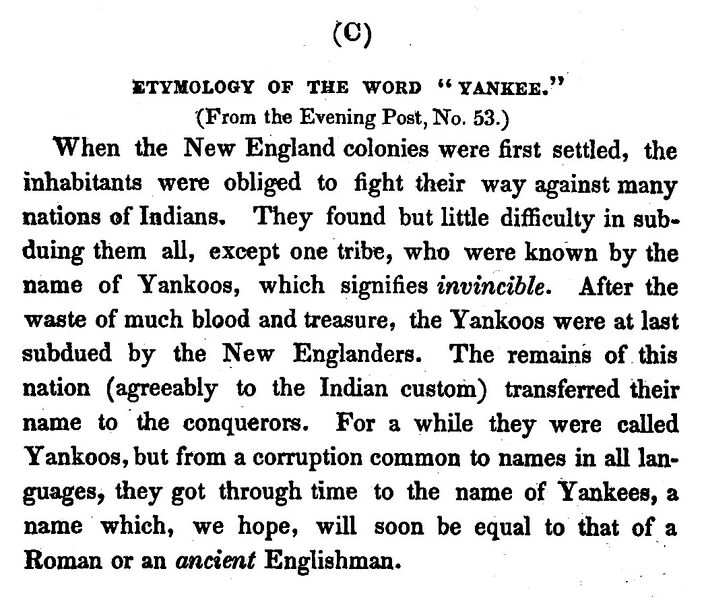 File:Yankee, etymology of - Passages from the Diary of Christopher Marshall, p. ix (1849).jpg