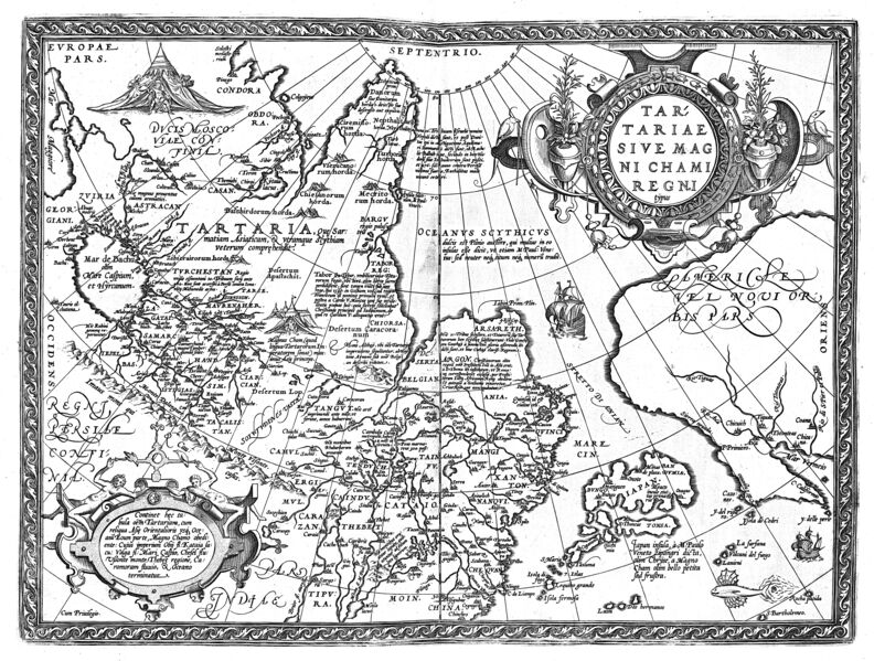 File:Tartary, map of - Abraham Ortelius (1601).jpg