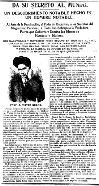 File:A. Victor Segno - La Correspondencia de Puerto Rico (19.5808, p. 3) - 1909-10-26.jpg