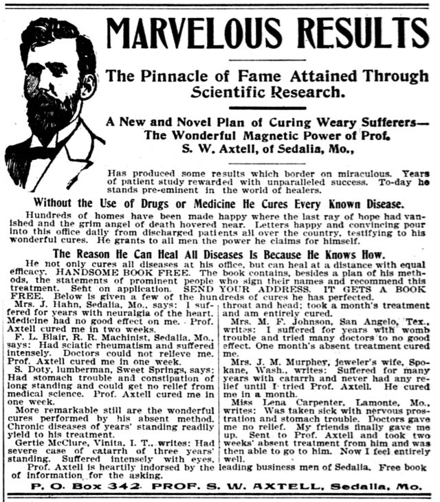 S. W. Axtell Kook Science