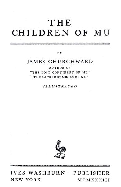 File:The Children of Mu (1931 book) - title page.jpg