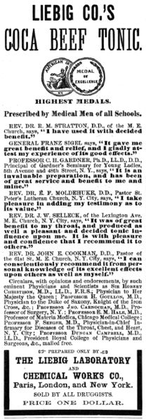 File:Liebig Co. Coca Beef Tonic - Harper's Weekly (24.1217, p. 272) - 1880-04-24.jpg