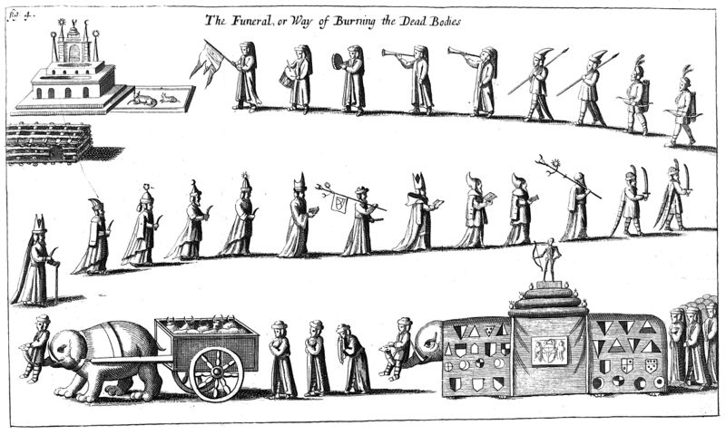 File:An Historical and Geographical Description of Formosa (1704) - The Funeral, or Way of Burning the Dead Bodies, fig. 4.jpg