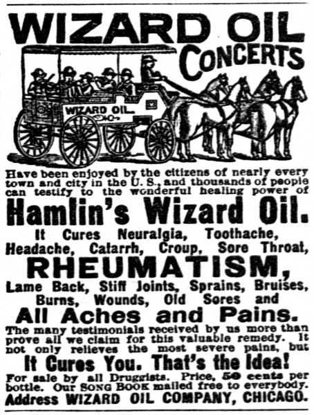 File:Hamlin's Wizard Oil - Advert - Barton County Democrat (March 31, 1887, p7).jpg