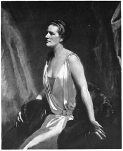Bessie Clarke Drouét - portrait - Frank O. Salisbury, 1928.jpg