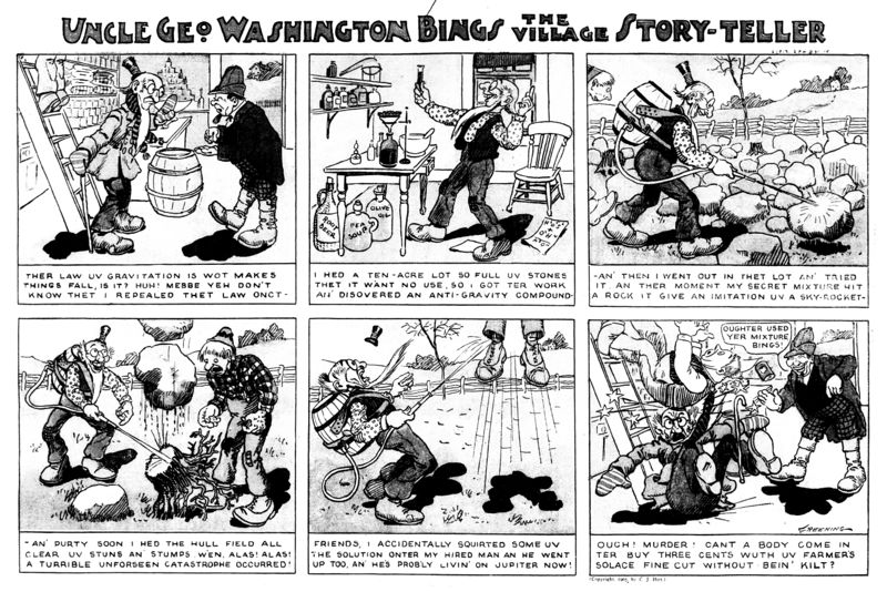 File:C. J. Hirt - Uncle Geo. Washington Bings - Evening Star (Washington, DC) - 1905-12-31, p. 61.jpg